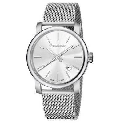 Image of Urban Classic mat rustfri stål Quartz Herre ur fra Wenger, 01.1041.121